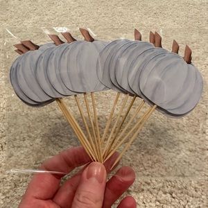 Little pumpkin cupcake toppers